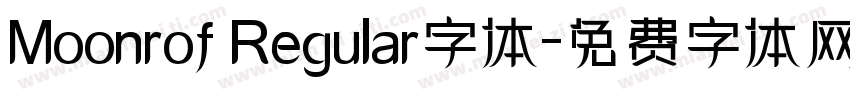 Moonrof Regular字体字体转换